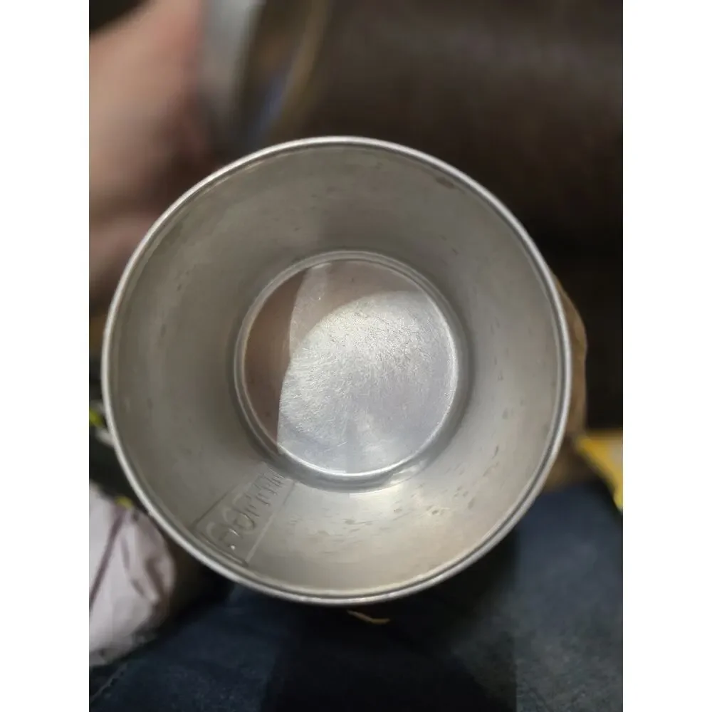 Vintage Mid Century Aluminum Kitchen Canister Set Flour Sugar Coffee Tea Grease